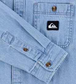 Børn Quiksilver Denimskjorte - Bozeman - Flint Stone
