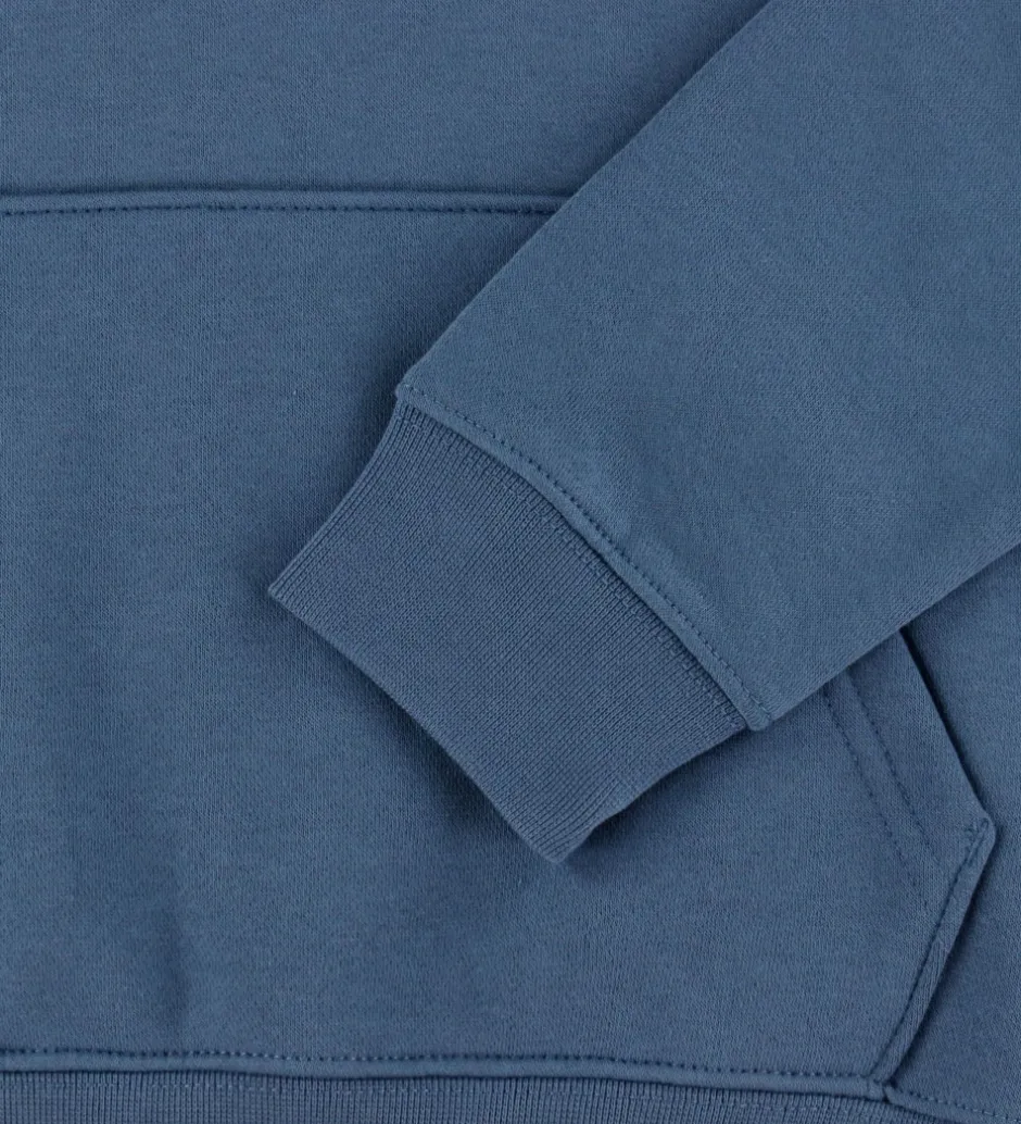 Børn Quiksilver Hættetrøje - Comp Logo - China Blue