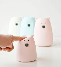 Natlamper*Rabbit & Friends Lampe - 10x8,5 cm - Lille Bjørn - Rosa