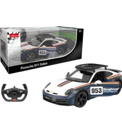 Biler, Tog Og Køretøjer*Rastar Fjernstyret Bil - Porsche 911 Dakar - 1:14