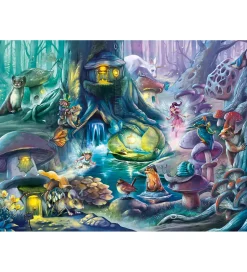 Ravensburger Puslespil - 150 Brikker - Magical Forest