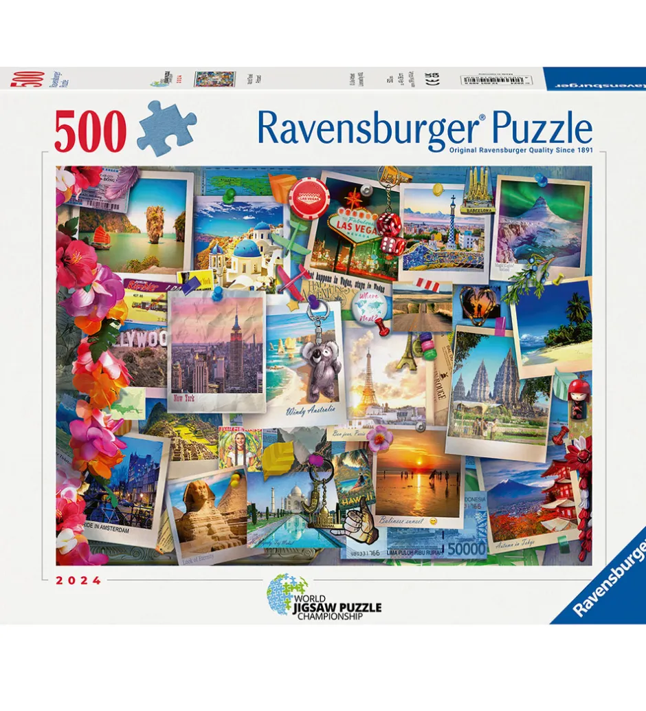 Puslespil*Ravensburger Puslespil - 500 Brikker - Gaitlandia