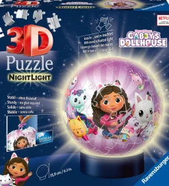 Puslespil*Ravensburger Puslespil - Natlampe - 3D - 72 Brikker - Gabby's Do
