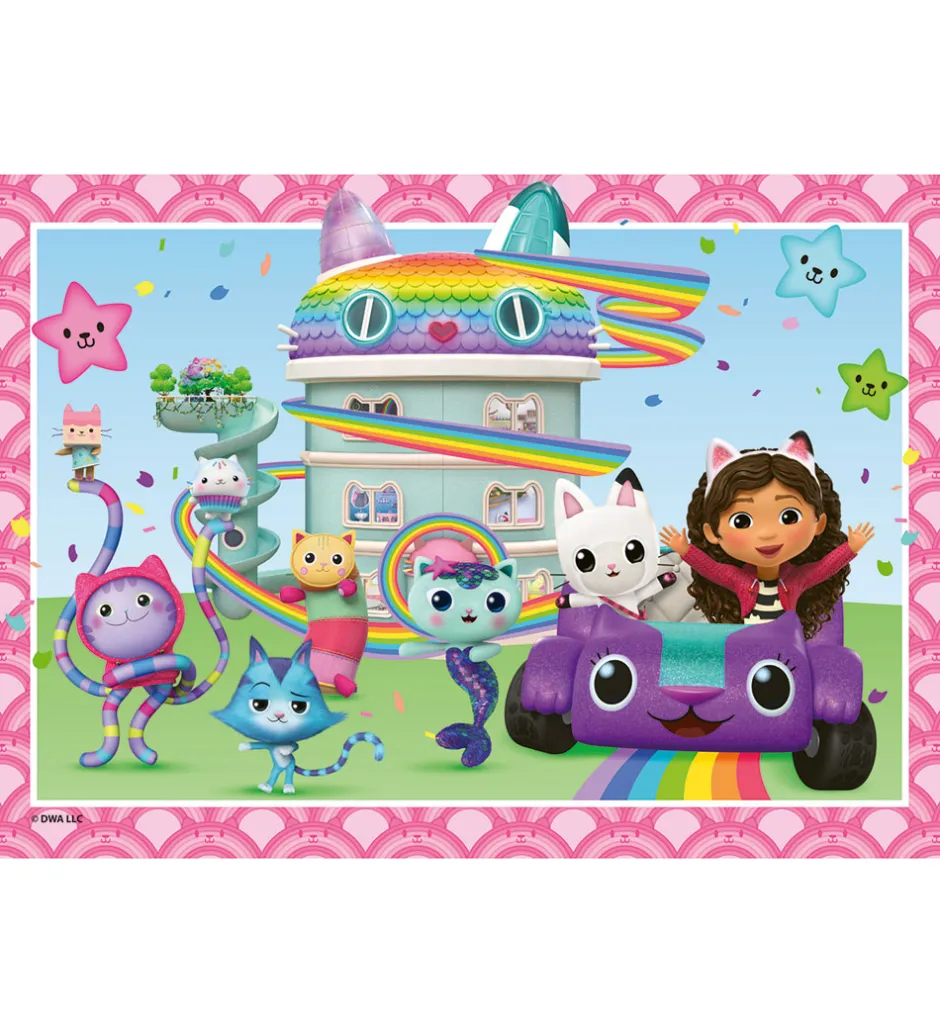 Puslespil*Ravensburger Puslespil - 2x24 Brikker - Gabby's Dollhouse
