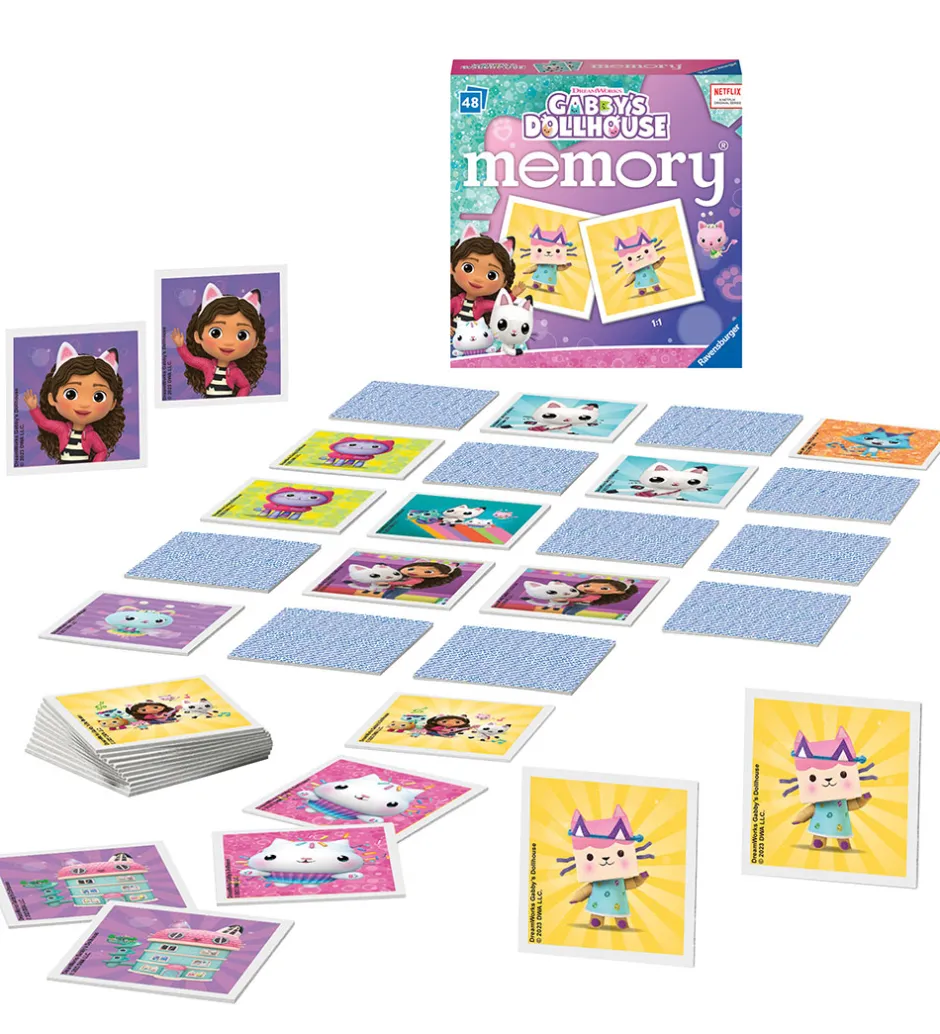 Spil*Ravensburger Vendespil - Mini - Gabby's Dollhouse