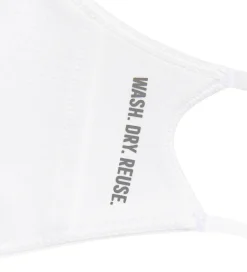 Reebok Mundbind - Small - 3-pak - Hvid