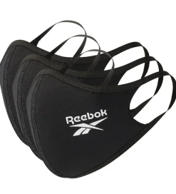 Mundbind*Reebok Mundbind - Small - 3-pak - Sort