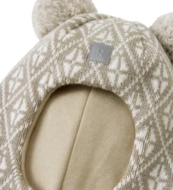 Børn Reima Elefanthue - Uld/Bomuld - Kuuraan - 2-Lags - Earthy Beige