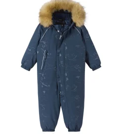 Børn Reima Flyverdragt - Dun - Aapua - Navy