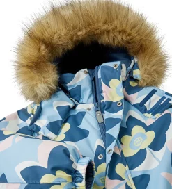 Børn Reima Flyverdragt - Kipina - Frozen Blue m. Blomster