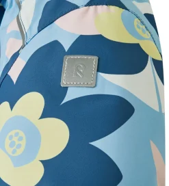 Børn Reima Flyverdragt - Kipina - Frozen Blue m. Blomster