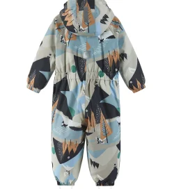 Børn Reima Flyverdragt - Puhuri - Earthy Beige m. Print