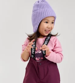Børn Reima Hue - Uld/Polyester - Rib/Strik - Mystinen - Blooming Lila