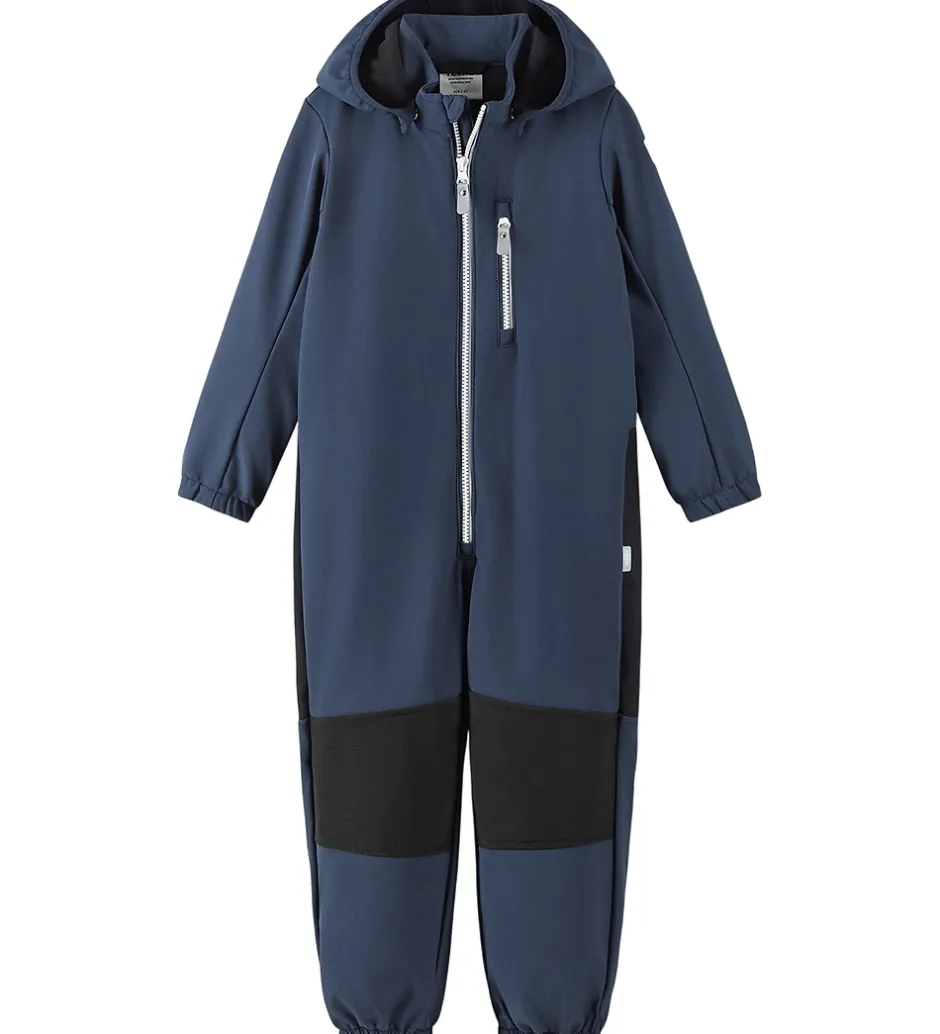 Softshell*Reima Softshelldragt m. Fleece - Nurmes - Blå
