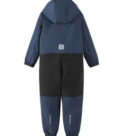 Softshell*Reima Softshelldragt m. Fleece - Nurmes - Blå