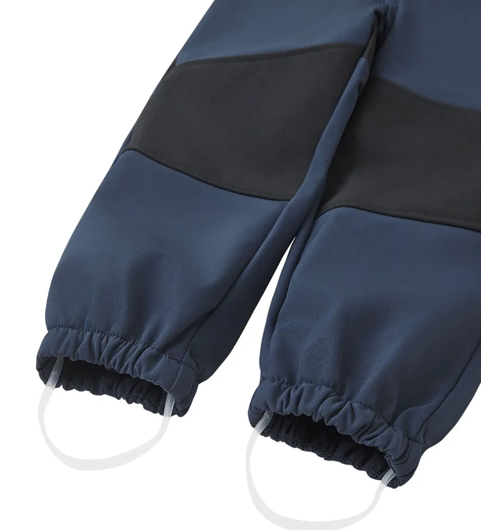 Softshell*Reima Softshelldragt m. Fleece - Nurmes - Blå