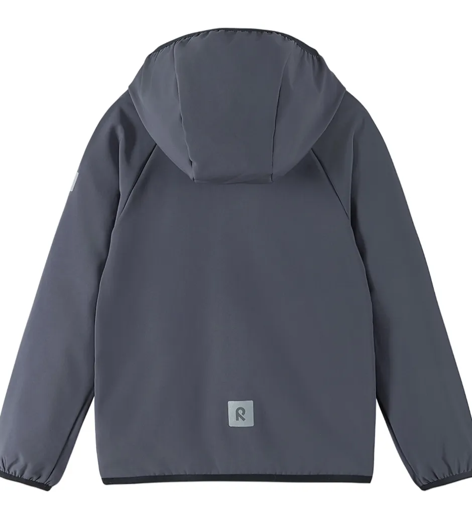 Børn Reima Softshelljakke m. Fleece - Mukana - Grå/Sort