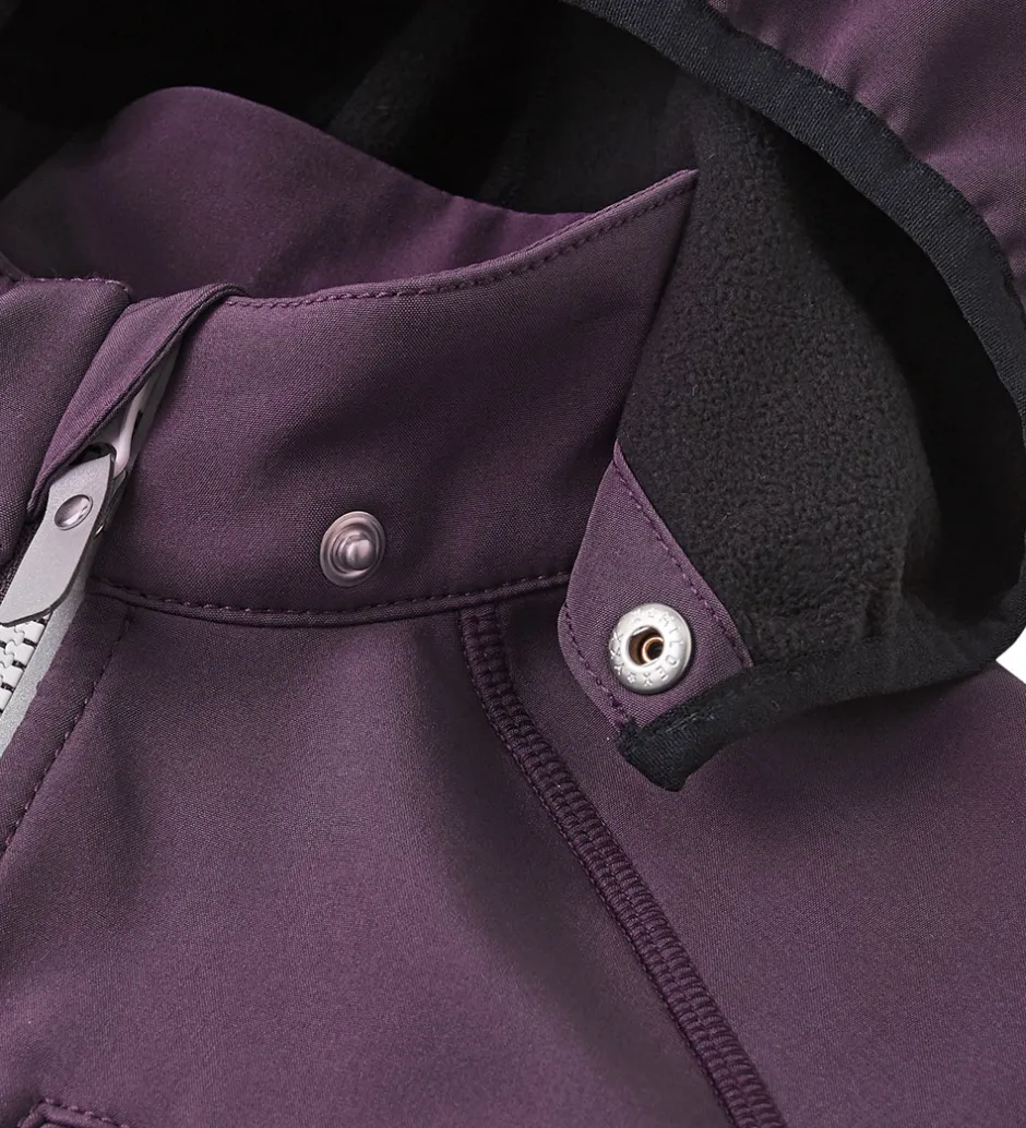 Børn Reima Softshelljakke m. Fleece - Vantti - Lilla