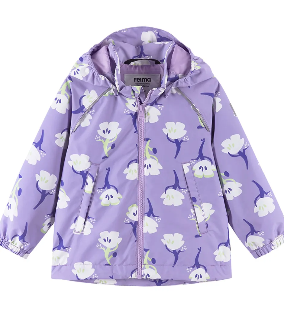 Børn Reima Sommerjakke - Hete - Lilic Amethyst m. Blomster