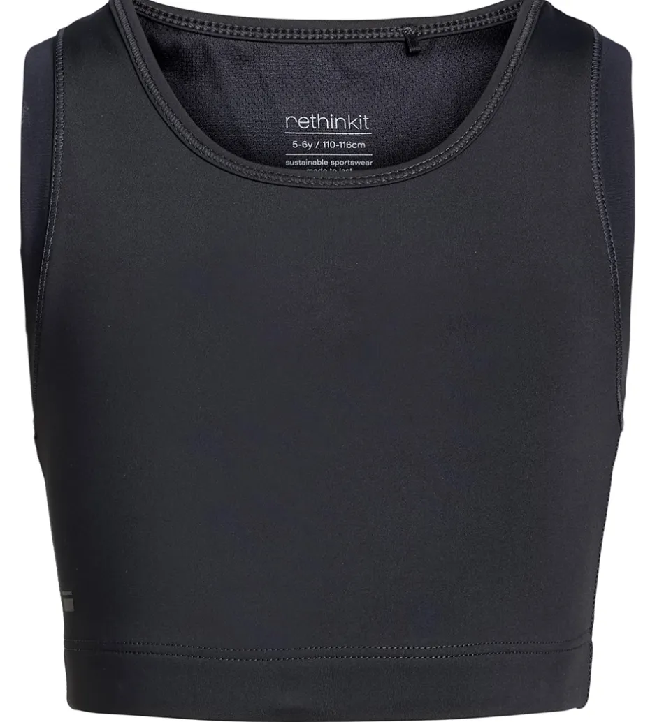 Rethinkit Sportstop - Cropped - Thea - Sort