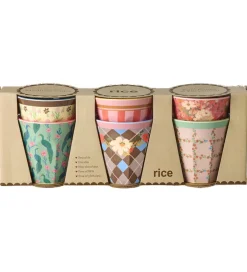 Rice Kopper - Melamin - 6 stk. - 250 ml - All You Need Is Love