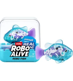 Vandleg*Robo Alive Badelegetøj - Robo Fish - Blå/Lilla