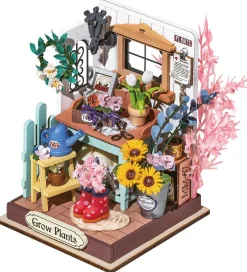Kreasæt*Rolife Miniature-diorama - DIY - Dreaming Terrace Garden - DS030