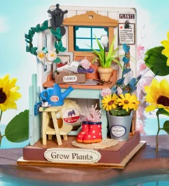 Kreasæt*Rolife Miniature-diorama - DIY - Dreaming Terrace Garden - DS030
