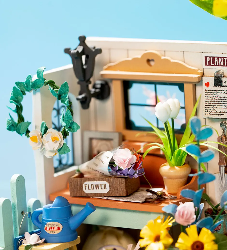 Kreasæt*Rolife Miniature-diorama - DIY - Dreaming Terrace Garden - DS030
