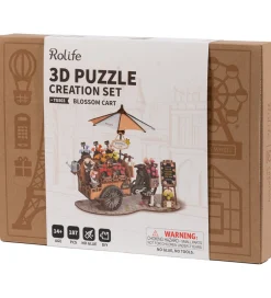 Puslespil*Rolife Miniature-diorama - DIY - Blossom Cart TGS03 - 187 Dele
