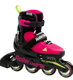 Rulleskøjter|Rulleskøjter*Rollerblade Rulleskøjter - Microblade - Sort/Pink - Inliner