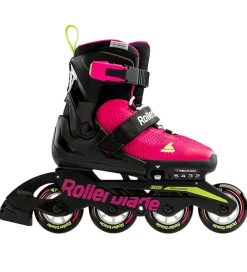 Rulleskøjter|Rulleskøjter*Rollerblade Rulleskøjter - Microblade - Sort/Pink - Inliner