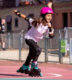 Rulleskøjter|Rulleskøjter*Rollerblade Rulleskøjter - Fury - Sort/Aquagrøn
