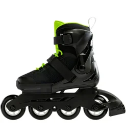 Rulleskøjter|Rulleskøjter*Rollerblade Rulleskøjter - Microblade - Sort/Grøn - Inliner