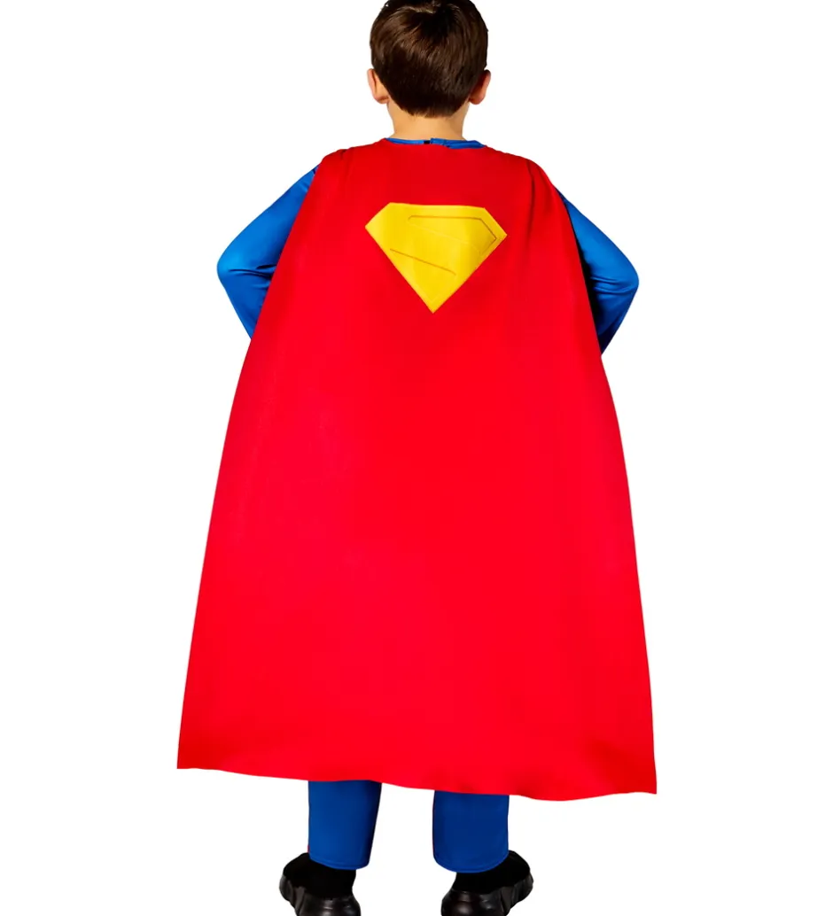 Halloween*Rubies Udklædning - Deluxe Superman
