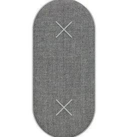 SACKit Oplader - CHARGEit Dual Dock - Wireless - Grå