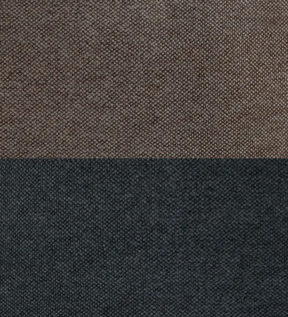 SACKit Sækkestol - Canvas Lounge Chair - 96x80x70 cm - Sort/Brun