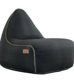 Sækkestole|Stole*SACKit Sækkestol - Canvas Lounge Chair - 96x80x70 cm - Sort