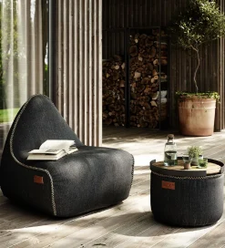 SACKit Sækkestol - Cobana Lounge Chair - 96x80x70 - Sort