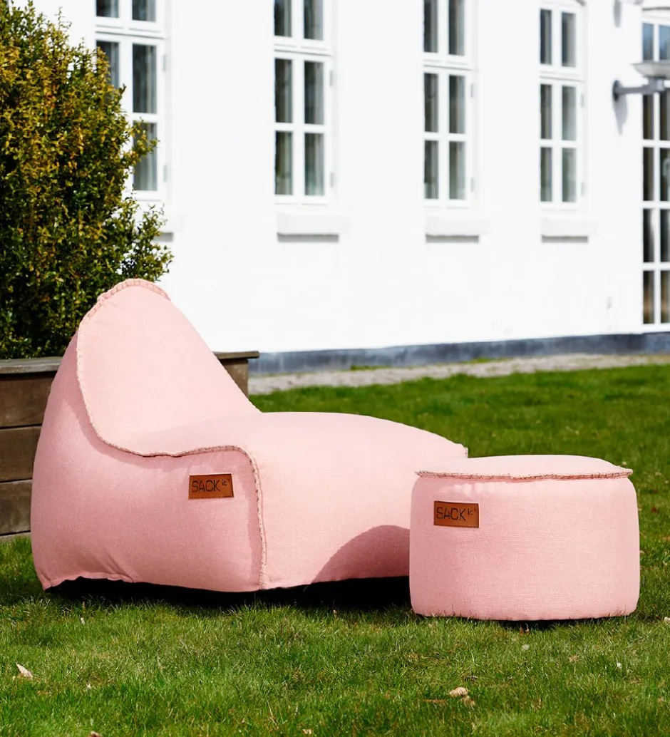 SACKit Sækkestol - Cobana Lounge Chair - 96x80x70 - Rosa