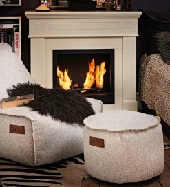 Sækkestole|Stole*SACKit Sækkestol - Cobana Lounge Chair - 96x80x70 cm - Hvid