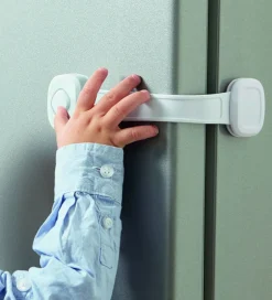 Børnelåse*Safety 1st Multi-Sikkerhedslås m. Snydeknap - Hvid