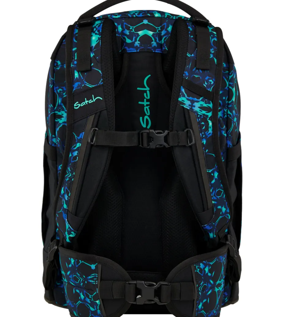 Skoletasker*Satch Skoletaske - Pack - Caleido Blue