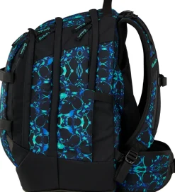 Skoletasker*Satch Skoletaske - Pack - Caleido Blue