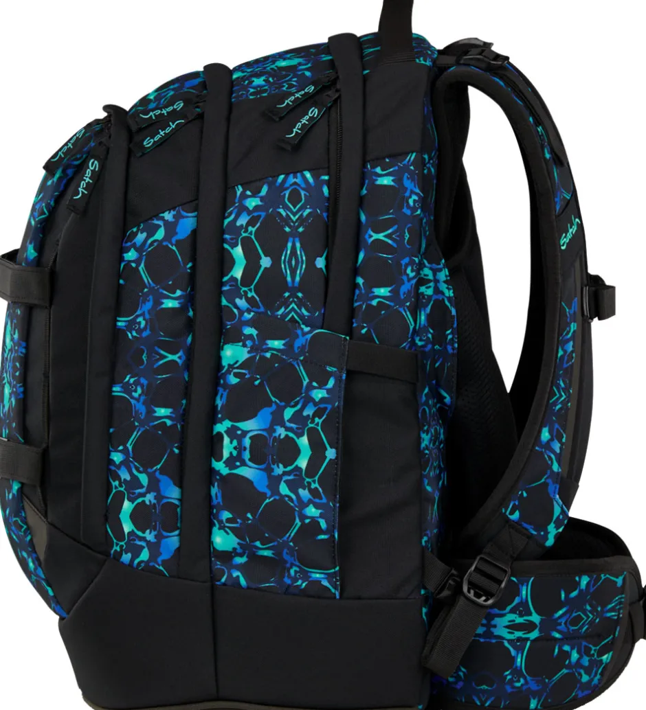 Skoletasker*Satch Skoletaske - Pack - Caleido Blue