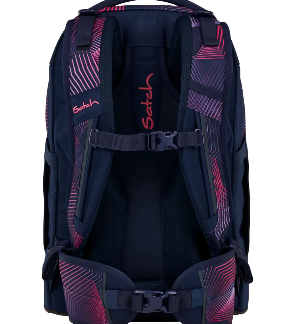 Skoletasker*Satch Skoletaske - Pack - Seismic Pink