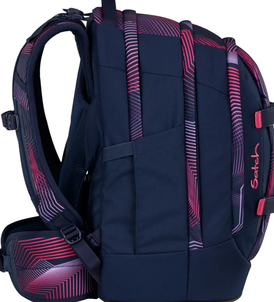 Skoletasker*Satch Skoletaske - Pack - Seismic Pink