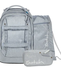 Skoletasker*Satch Skoletaskesæt - Pack - Washed Blue