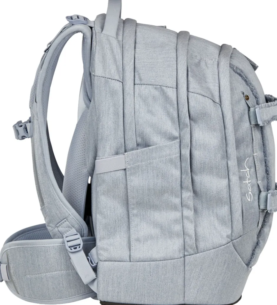 Skoletasker*Satch Skoletaskesæt - Pack - Washed Blue