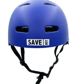 Save My Brain Cykelhjelm - Blå